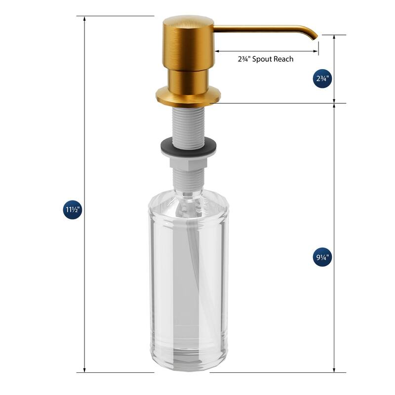 Karran SD25 Kitchen Soap/Lotion Dispenser