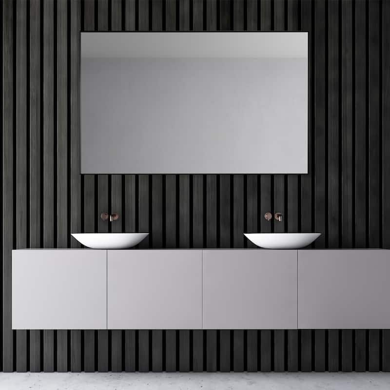 Altair Sassi Bathroom/Vanity Aluminum Framed Wall Mirror