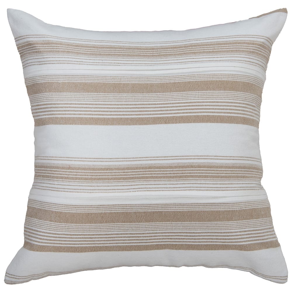Rizzy Home Decorative Woven Stripe Throw Pillow