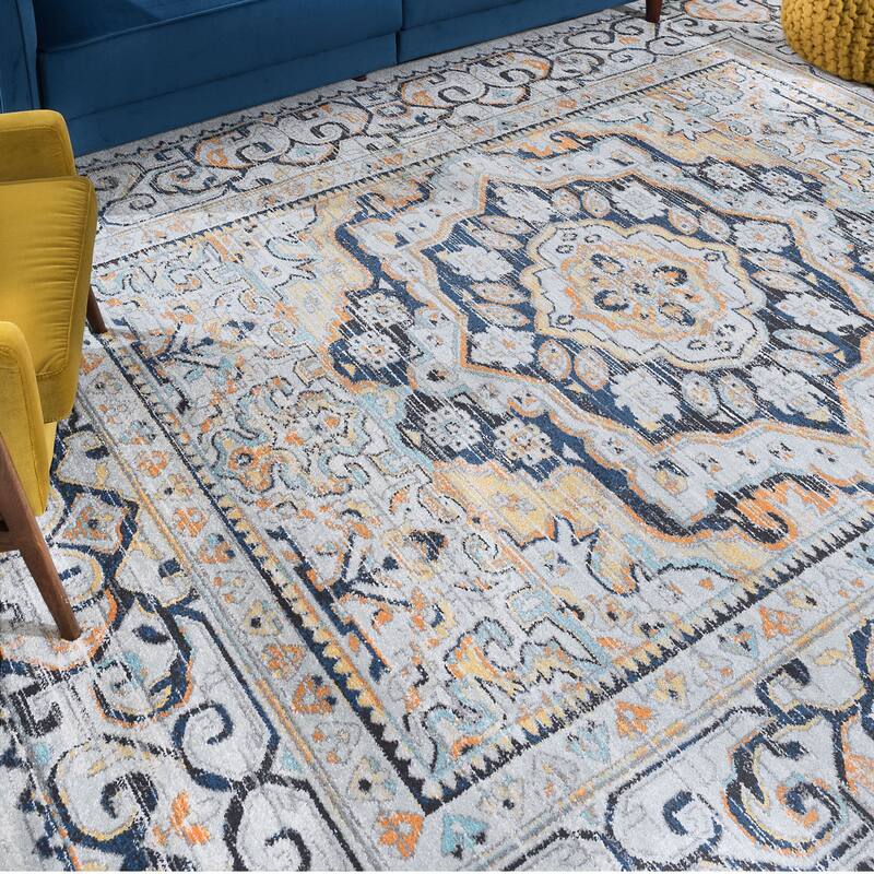 Jade Global Medallion Indoor Area Rug