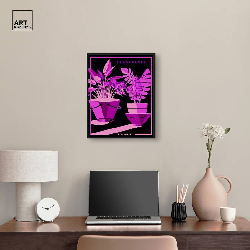 Plant Lover Canvas by Art Remedy
