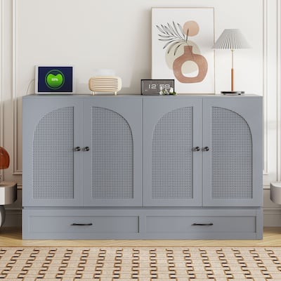Queen Size Murphy Bed with Large Drawers