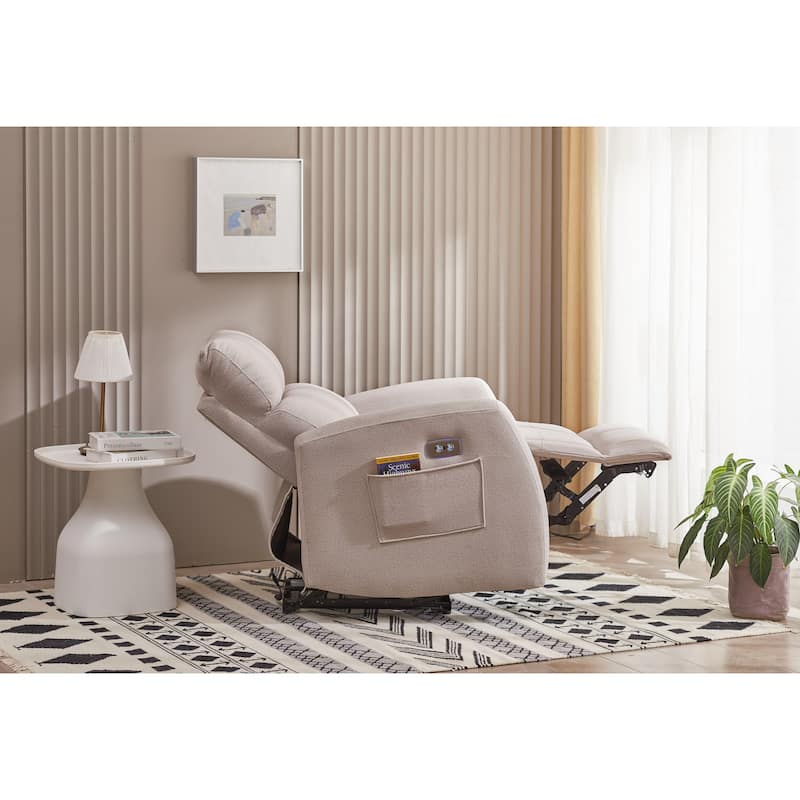 Kingway Arindel Power Recliner With USB - Grey