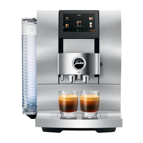 Jura Z10 Automatic Coffee Machine for Hot & Cold (Aluminum White)