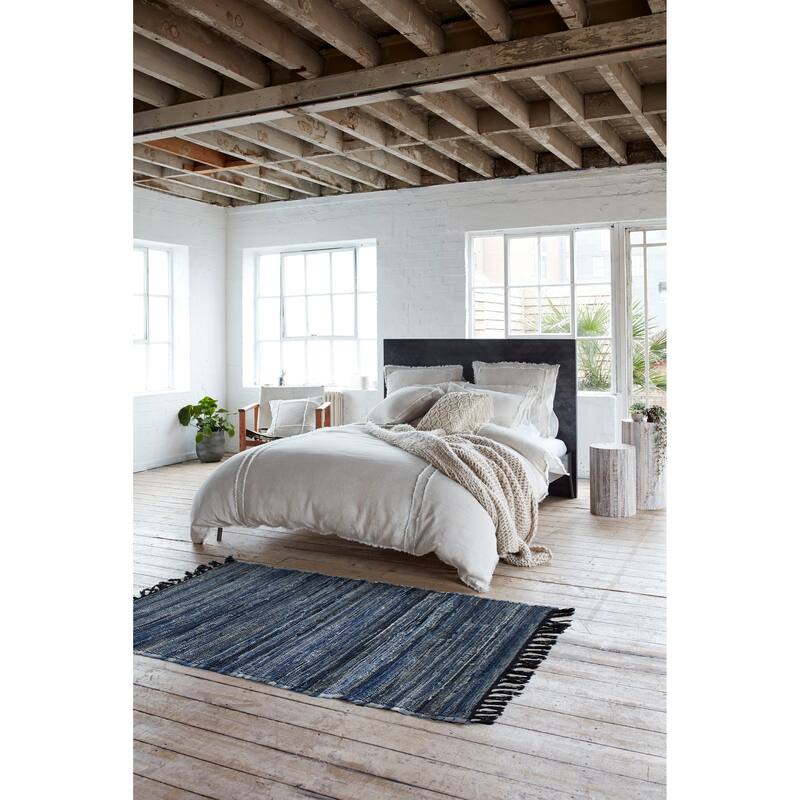 Elisha Denim Chindi Moroccan Accent Rug
