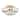 Bolero 3-light Modern Gold Metal with Scalloped Glass Semi Flush Mount Ceiling Light
