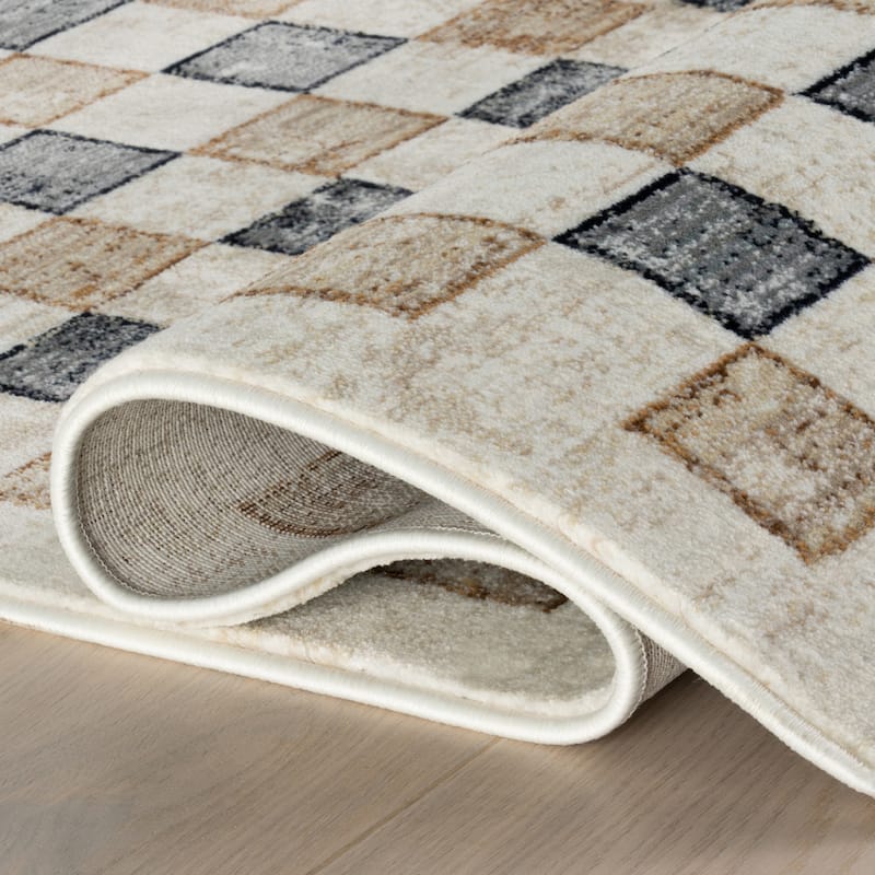 Nuloom Virelle Modern Checkered Area Rug