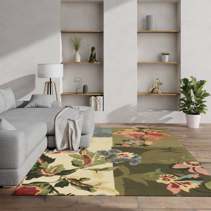 SAFAVIEH Handmade Chelsea Martika French Country Wool Rug