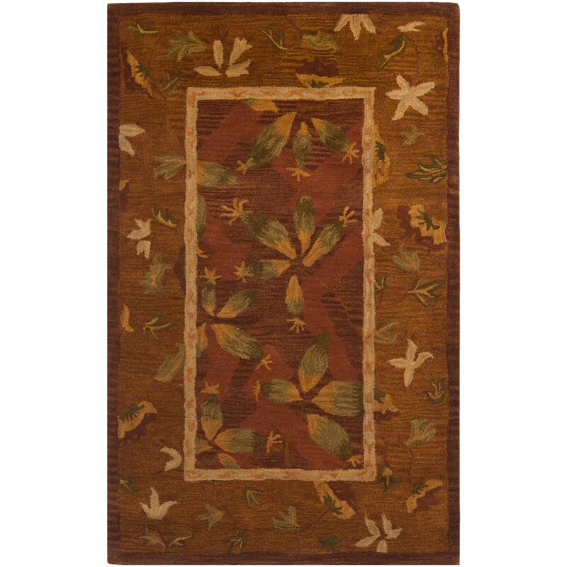 SAFAVIEH Handmade Hampton Shamiram Modern Wool Rug - 9' x 12' - Assorted