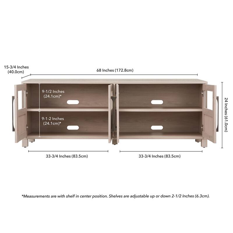 Holbrook Rectangular TV Stand for TV's up to 75"