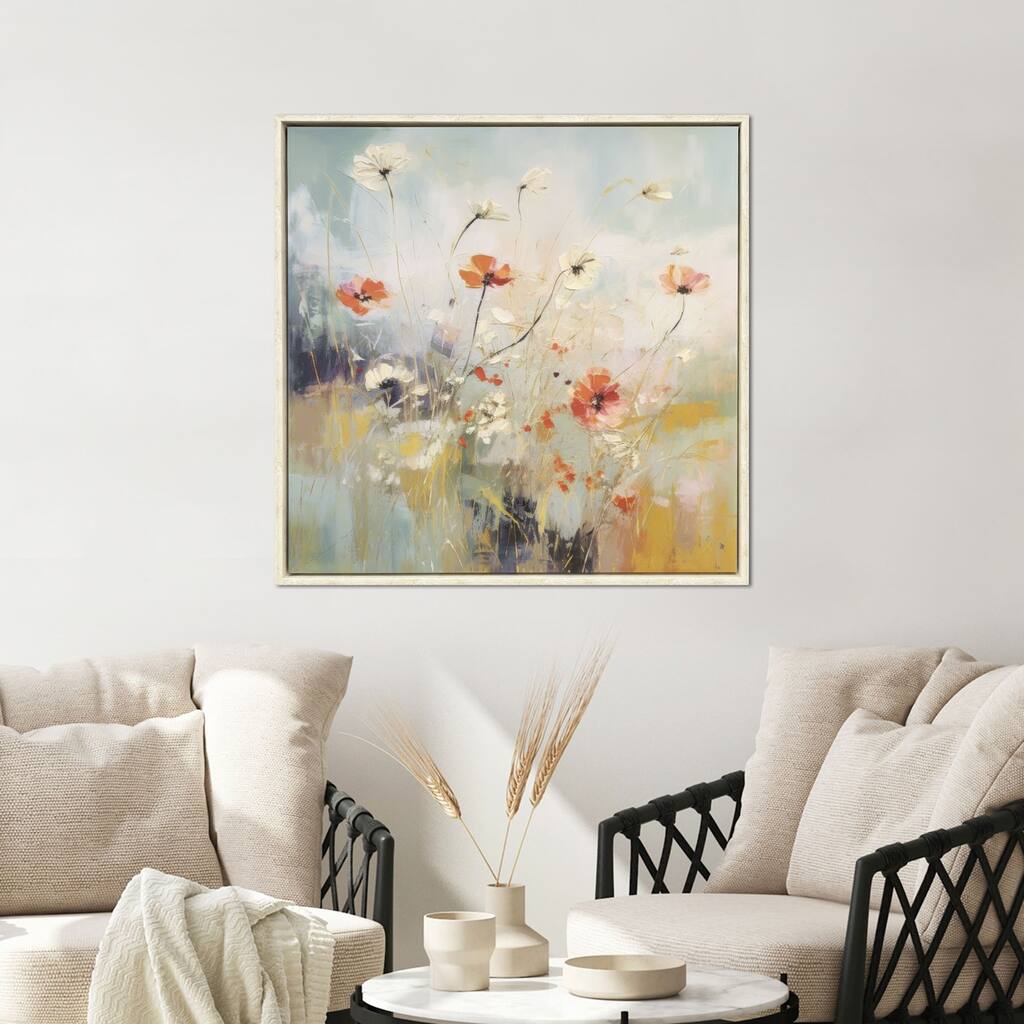 Paragon Blooms in the Meadow II Canvas