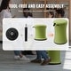 preview thumbnail 14 of 19, Active Chair, Height-Adjustable Wobble Chair Made of Elastic Fabric Ideal for Schools, Office and Home