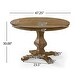 preview thumbnail 8 of 62, Mores Upholstered 5 Piece Circular Dining Set by Christopher Knight Home