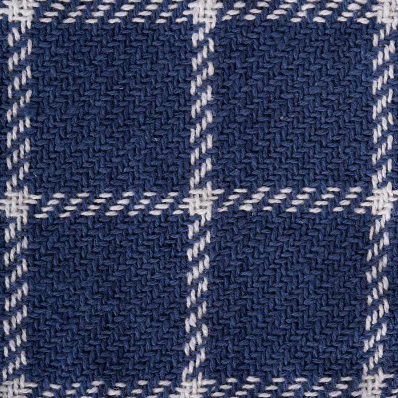 DII Checked Plaid Decorative Throw