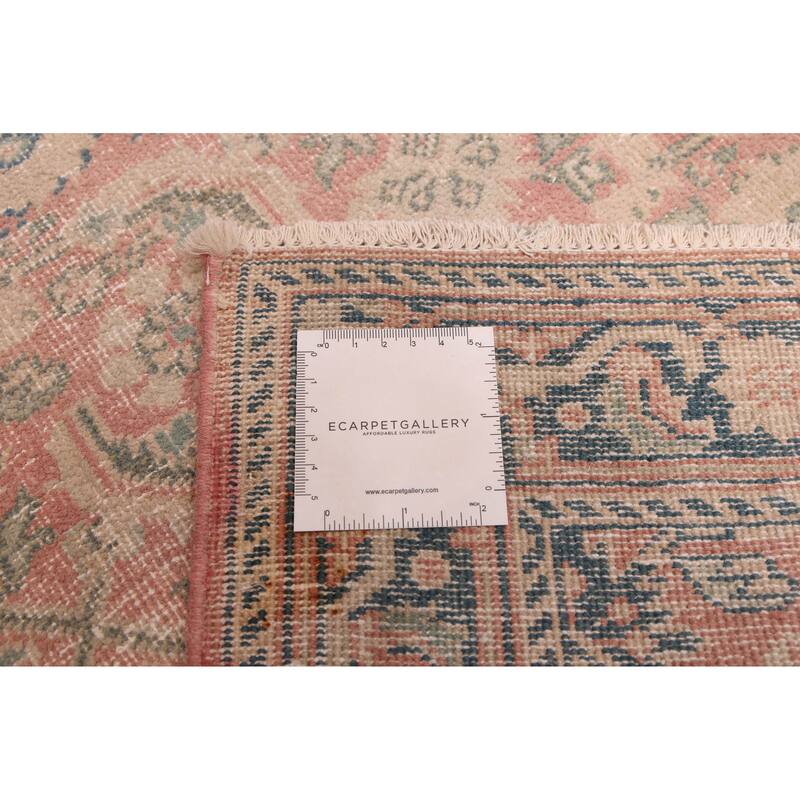 ECARPETGALLERY Hand-knotted Antalya Vintage Copper Wool Rug - 2'4 x 8'10