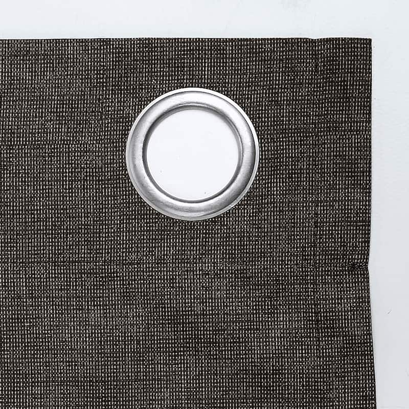 Sun Zero Duran Thermal Insulated Total Blackout Grommet 1-Piece Curtain Panel, Single Panel