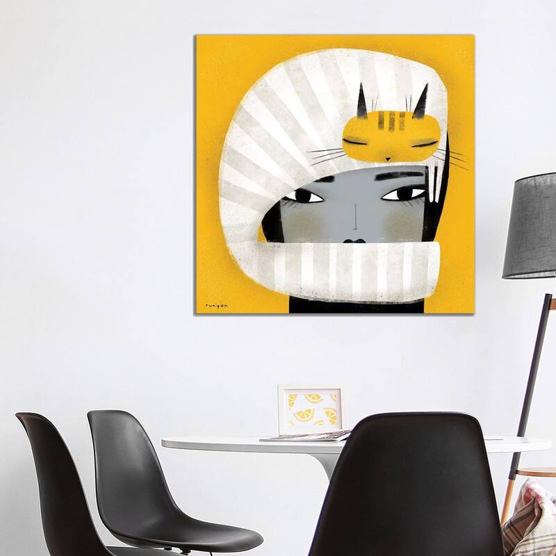 iCanvas "Hat Scarf Combo" by Terry Runyan Canvas Print - 37x37x1.5