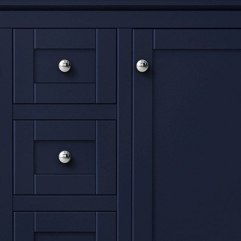 Avery 48-Inch Double Vanity Cabinet, No Mirror