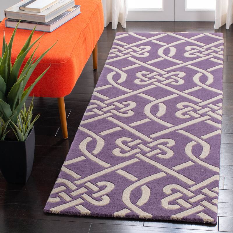 SAFAVIEH Handmade Chatham Fatma Modern Wool Rug