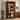 2-Door Wardrobe with LED Lights, Hanging Rail, 4-Shelves, Brown