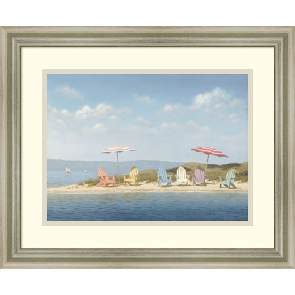 Framed Art Print 'Summer Colors' by Daniel Pollera 20 x 16-inch