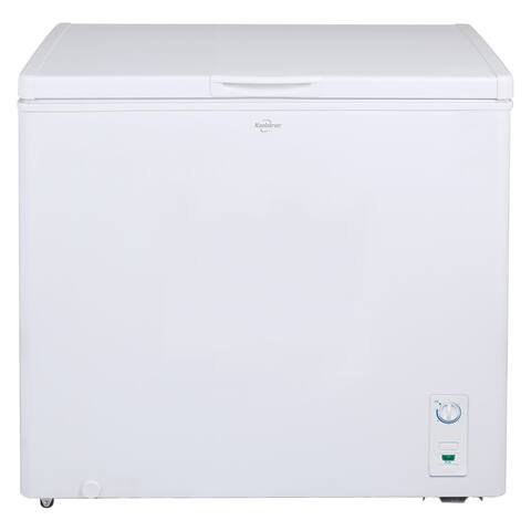 Koolatron Large Chest Freezer, White, 7.0 Cu Ft (195L)