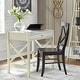 preview thumbnail 1 of 18, Simple Living X-Frame Farmhouse Wood Desk Antique White
