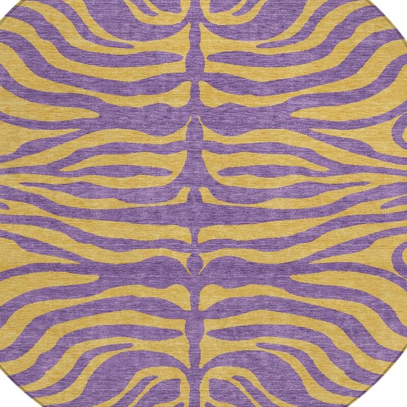HomeRoots Animal Print Transitional Rectangle Outdoor Rug