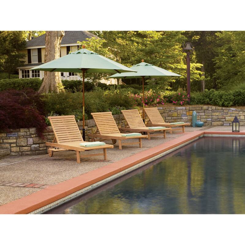 Oxford Garden Oxford Chaise Lounge - Teak