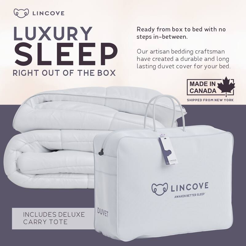 All - Season White Goose Down Comforter