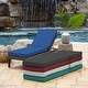 preview thumbnail 15 of 82, Arden Selections ProFoam 2-piece Chaise Acrylic Lounge Cushion Set