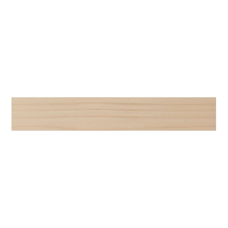 WM916: 3/8-in D x 1-1/4-in W x 96-in L Americraft Solid Hardwood Stain Grade Ogee Stop Moulding