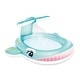 preview thumbnail 1 of 6, Intex 57440EP 79" x 77" x 36" Inflatable Whale Spray Kiddie Pool for Kids 2+ - 6.5