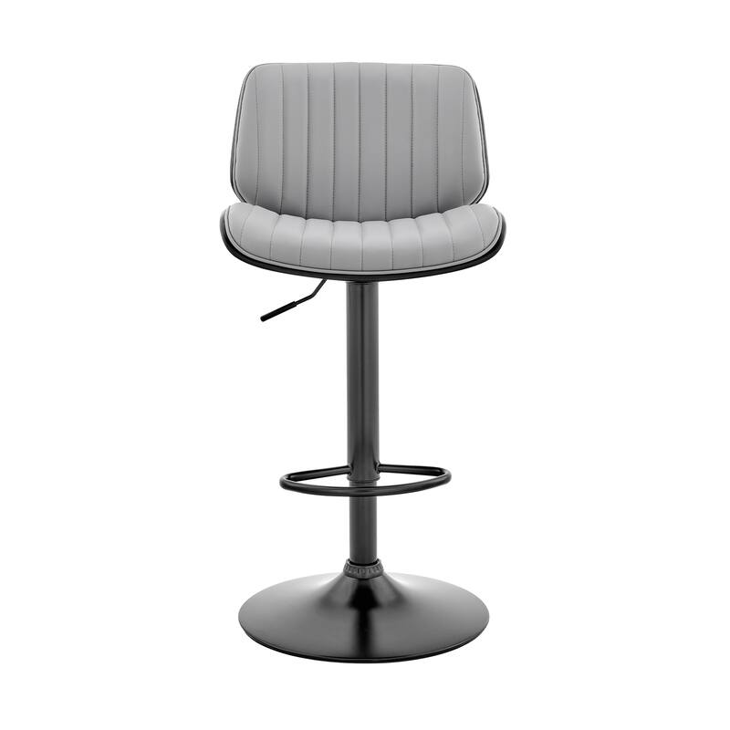 Brock 24" Adjustable Bar Stool - Walnut