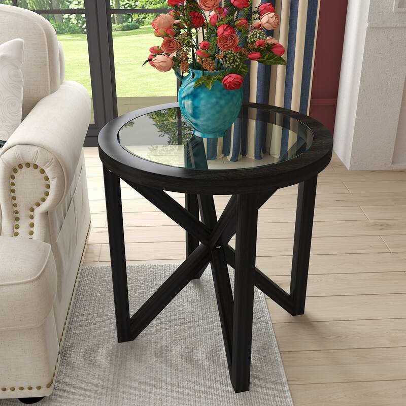 Modern Simple Glass Table