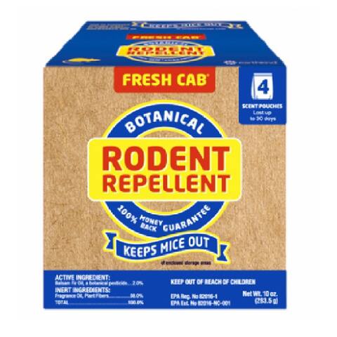 Fresh Cab FC4P36D6 Botanical Rodent Repellent, 10 Oz - 10 oz