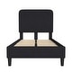 preview thumbnail 48 of 73, Upholstered Platform Bed with headboard