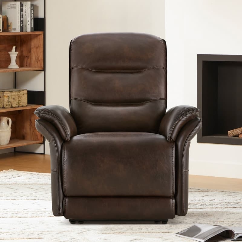 Spruce & Spring Dual Motor Zero Gravity Power Recliner with Power Headrest