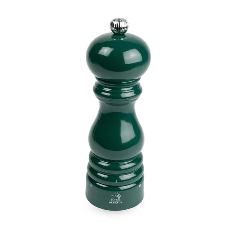 Peugeot Paris u'Select Zirlion Salt Mill, Forest Green, 7 inch, Adjustable Grind - Forest Green - 1 Piece