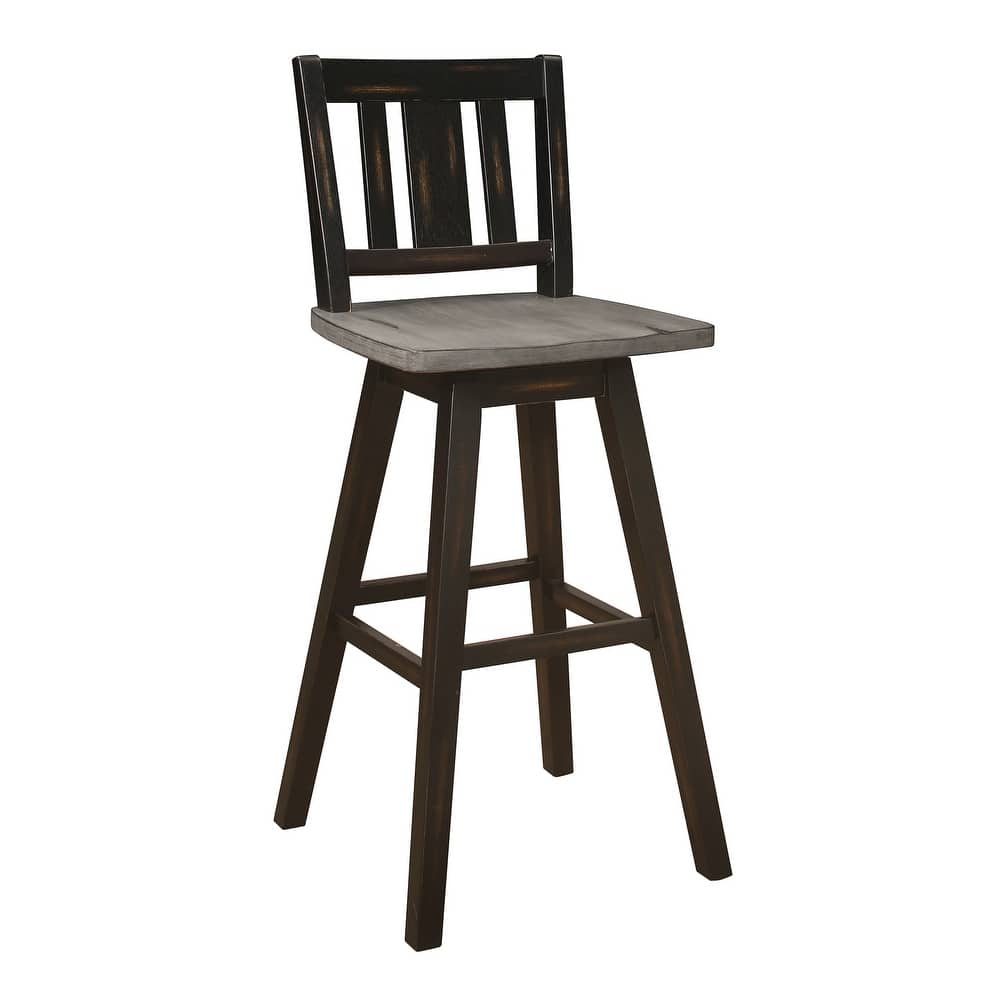 Freemont & Park Roux Swivel Pub Height Barstool (Set of 2)