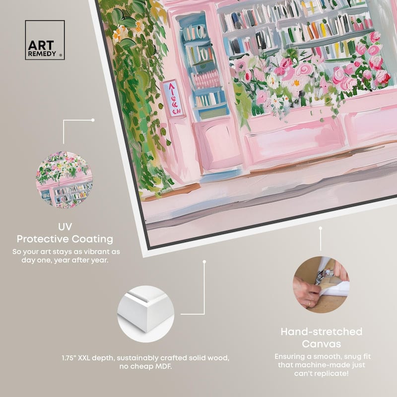 Little Magazine Store Canvas by Art Remedy