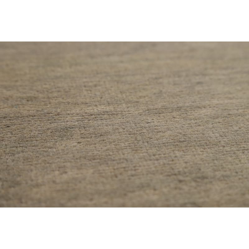 Modern Gabbeh Accent Rug Handmade Wool Carpet - 4'0"x 5'9"