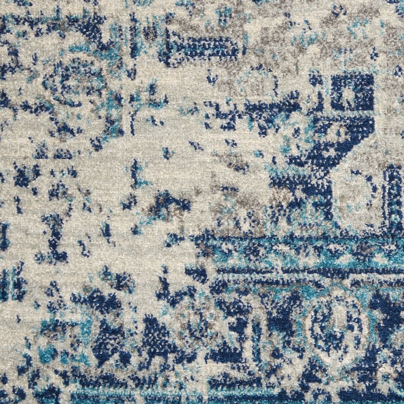 Nourison Tranquil Traditional Persian Medallion Area Rug