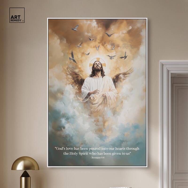 His Love Canvas by Art Remedy