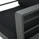 preview thumbnail 41 of 41, Christopher Knight Home Cape Coral Outdoor Aluminum Club Chair with Optional Sunbrella Cushions