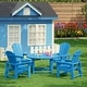 preview thumbnail 44 of 193, Laguna Kids Adirondack 5-Piece Round Table Dining Set
