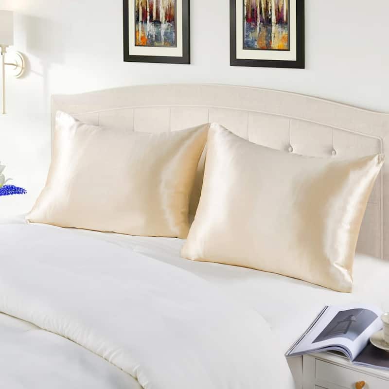 1PC 32 Momme Silk Cotton Pillow Sham for Hair and Skin