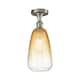 Option Brushed Satin Nickel / Amber
