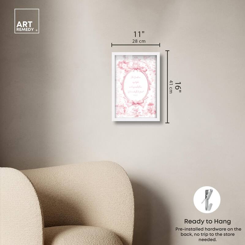 My Light Pink Shadowbox by Art Remedy