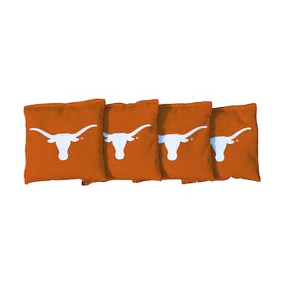 Texas Longhorns Burnt Orange Cornhole Bags